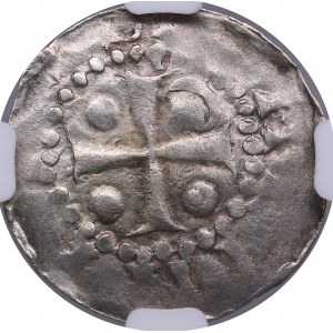 Germany, Worms Denar - Heinrich III (1039-1056) - NGC AU DETAILS