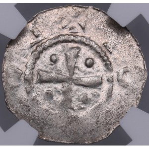 Germany, Jever AR Denar - Ordulf (Otto) (1059-1071) - NGC MS 62