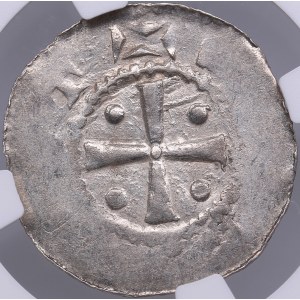 Germany, Jever AR Denar - Ordulf (Otto) (1059-1071) - NGC MS 62