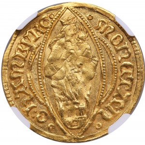 Germany, Hamburg Ducat 1642 - NGC MS 63