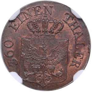 Germany, Prussia 1 Pfenning 1822 A - NGC MS 63 BN