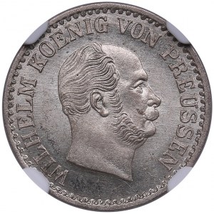 Germany, Prussia 1 Groschen 1867 A - NGC MS 65