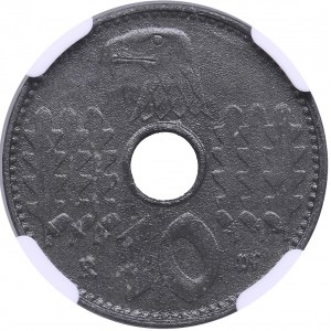Germany, Third Reich 10 Pfennig 1940 A - Occupation Coinage - NGC MS 63