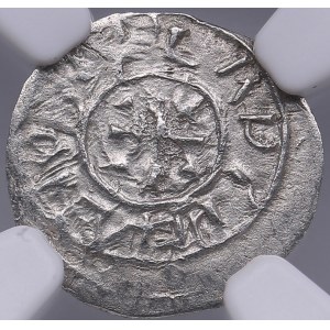 Hungary AR Denar - Coloman (1095-1116) - NGC MS 62