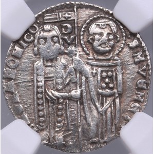 Italy, Venice Grosso - Pietro Gradenigo (1289-1311) - NGC AU 55
