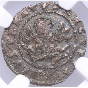 Italy, Venice Sesino - Marino Grimani (1595-1605) - NGC MS 63 BN