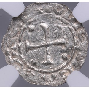 Netherland, Groningen AR Denar - Bernold (1027-1054) - NGC MS 63