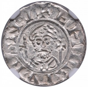 Netherland, Utrecht Denar - Willem van Pont (1054-1076) - NGC MS 63