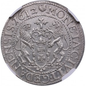 Poland, Danzig Ort 1612 - Sigismund III (1587-1632) - NGC MS 62