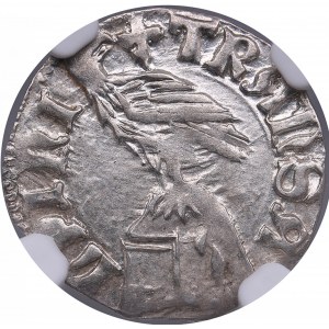 Romania, Wallachia AR Denar - Vladislav I (1364-1377) - NGC MS 61