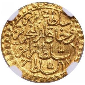 Turkey 1/2 Zeri Mahbub AH 1172//81 / 1767 AD - Mustafa III (1757-1774) - NGC MS 64