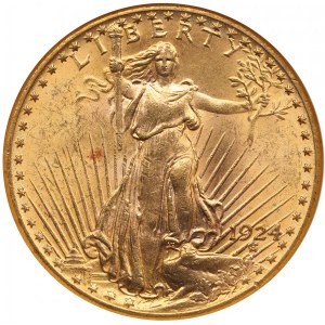 USA 20 Dollars 1924 - NGC MS 62