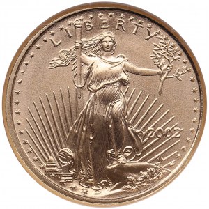 USA 5 Dollars 2002 - American Gold Eagle - NGC MS 69