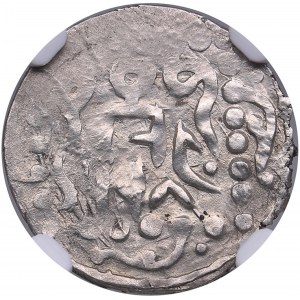 Golden Horde, Qrim AR Dirham - Toqtu (AH 690-712 / 1291-1312 AD) - NGC AU 53