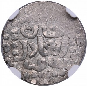 Golden Horde, Qrim AR Dirham - Toqtu (AH 690-712 / 1291-1312 AD) - NGC AU 53