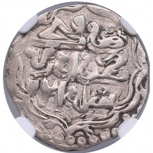 Golden Horde, Khwarizm AR Dirham AH 721 - Muhammad Uzbek (AH 712-742 / 1312-1341 AD) - NGC AU DETAILS