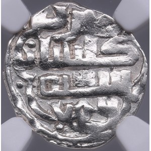 Golden Horde, Gulistan AR Dirham AH 756 - Jani Beg (AH 742-758 / 1341-1357 AD) - NGC AU 55