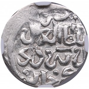 Golden Horde, Saray al-Jadida AR Dirham AH 759 (1358) - Birdi Beg (AH 758-761 / 1357-1360 AD) - NGC AU 55