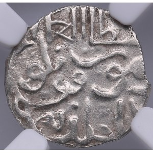 Golden Horde, Hajji Tarkhan AR Dirham AH 800 (1399) - Timur Qutlugh (AH 797-803 / 1395-1401 AD) - NGC AU DETAILS