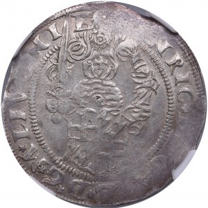 Riga 1/2 Mark 1557 - Wilhelm Fürstenberg (1557-1559) - NGC AU 55
