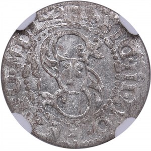 Riga, Poland Solidus 1618 - Sigismund III (1587-1632) - NGC MS 64