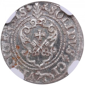 Riga, Poland Solidus 1621 - Sigismund III (1587-1632) - NGC MS 65