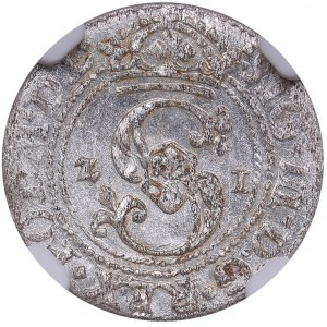 Riga, Poland Solidus 1621 - Sigismund III (1587-1632) - NGC MS 65