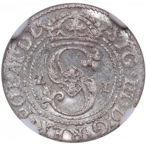 Riga, Poland Solidus 1621 - Sigismund III (1587-1632) - NGC MS 65