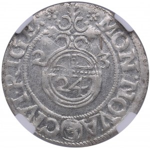 Riga, Sweden 1/24 Taler 1623 - Gustav II Adolf (1611-1632) - NGC MS 62
