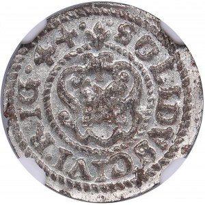 Riga, Sweden Solidus 1644 - Kristina (1632-1654) - NGC MS 66