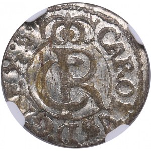 Riga, Sweden Solidus 1664 - Karl XI (1660-1697) - NGC MS 64