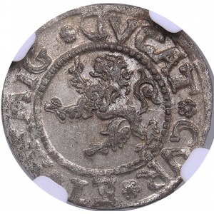 Courland, Poland Schlling 1575 - Gothard Kettler (1562-1587) - NGC MS 63