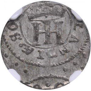 Courland, Poland Schlling 1642 - Jacob Kettler (1642-1681) - NGC MS 63