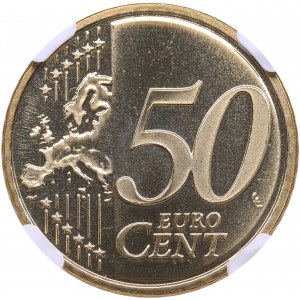 Estonia 50 Euro Cent 2016 - NGC MS 66