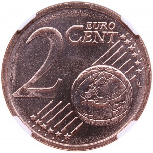 Estonia 2 Euro Cent 2020 - NGC MS 66 RD