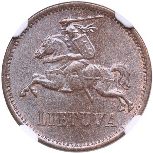 Lithuania 2 Centai 1936 - NGC MS 66 BN