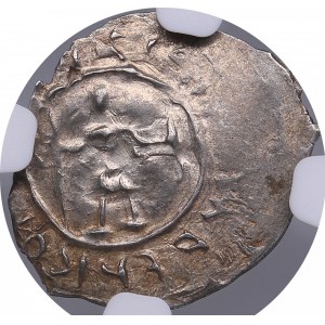 Russia, Tver AR Denga - Boris Alexandrovich (1425-1462) - NGC AU 58