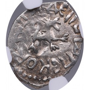 Russia AR Denga - Pskov Republic (1425-1510) - NGC MS 61