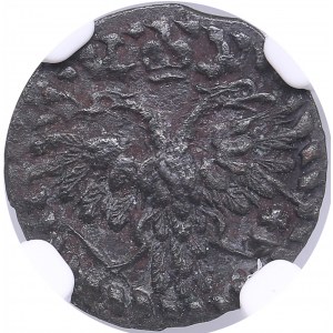 Russia Polushka 1719 - NGC UNC DETAILS