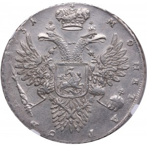Russia Rouble 1731 - NGC AU DETAILS