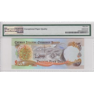 Cayman Islands 25 Dollars 1996 - PMG 65 EPQ Gem Uncirculated