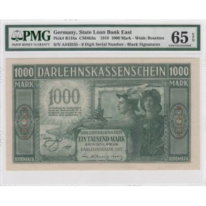 Germany, Lithuania 1000 Mark 1918 Kowno - PMG 65 EPQ Gem Uncirculated