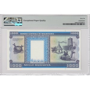 Mauritania 1000 Ouguiya 1991 - PMG 66 EPQ Gem Uncirculated