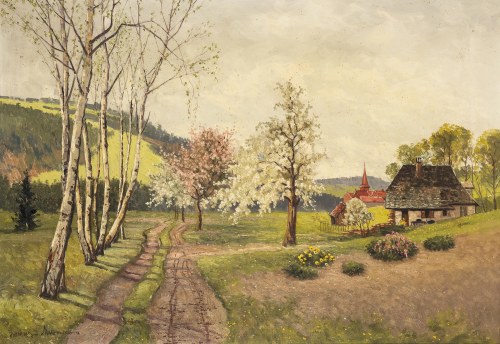 Ernst Murowana-Lorenz (1872 Murowana Goślina - 1950 Berlin), Wiosna