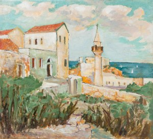 Samuel Obodowski (1892 Bershad in Ukraine-1963 Tel Aviv), Cesarea, 1923.