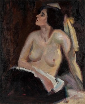 Hieronim Malina (1891-1948), Półakt