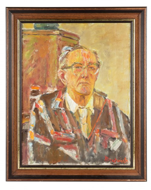 Czesław Rzepiński (1905 Strusowa k. Trembowli - 1995 Kraków), Autoportret