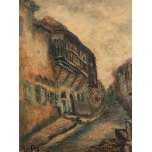 Henryk Lewensztadt (1893-1962), Straße, 1948.