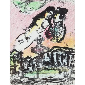 Marc Chagall (1887 Łoźno k. Witebska-1985 Saint-Paul de Vence), The Lover's Heaven