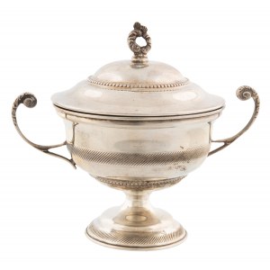 Sugar bowl, Italy, 2nd half of the 20th century.